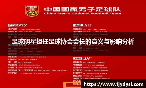 足球明星担任足球协会会长的意义与影响分析